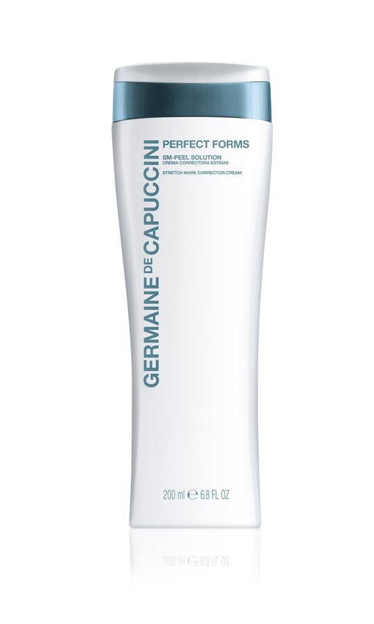 Disminuye las estrías ya existentes, ayuda a prevenir su aparición y actúa, además, contra la pérdida  de firmeza y elasticidad de la piel. Combina una revolucionaria estructura de activos concentrados con el innovador 'efecto peel' basado en la acción renovadora del extracto de Flor Opuntia Picus Indica. (66,15€).