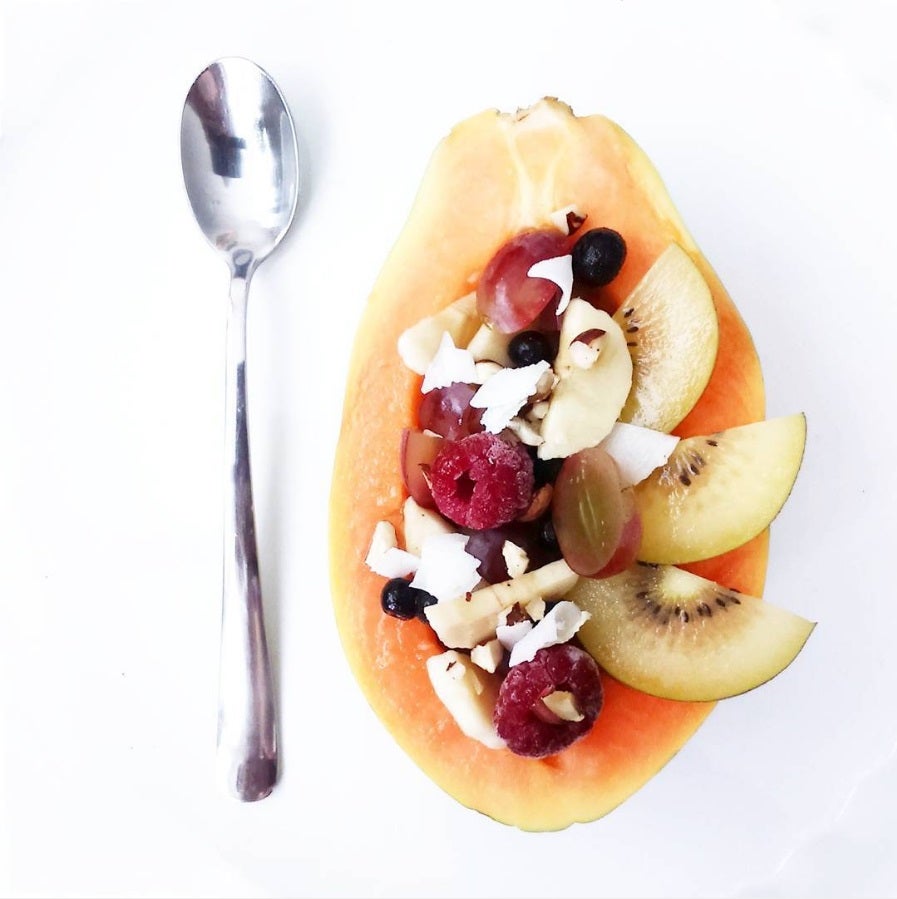 El mango puede ser también tu bowl favorito para los desayunos.