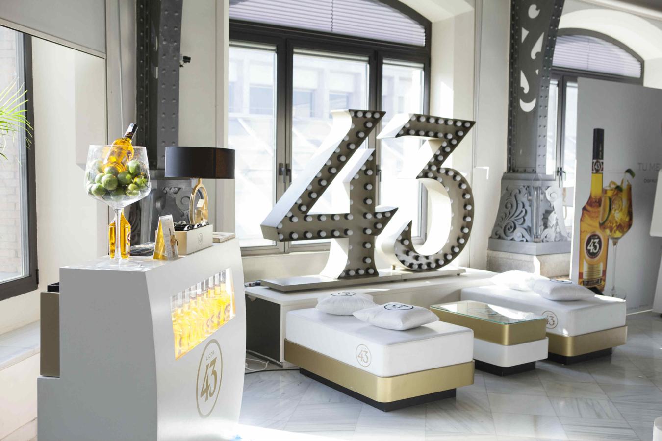 En la tercera planta del Beauty Club, un espacio para relajarse, charlar, reír... las asistente podían degustar un Ginger 43