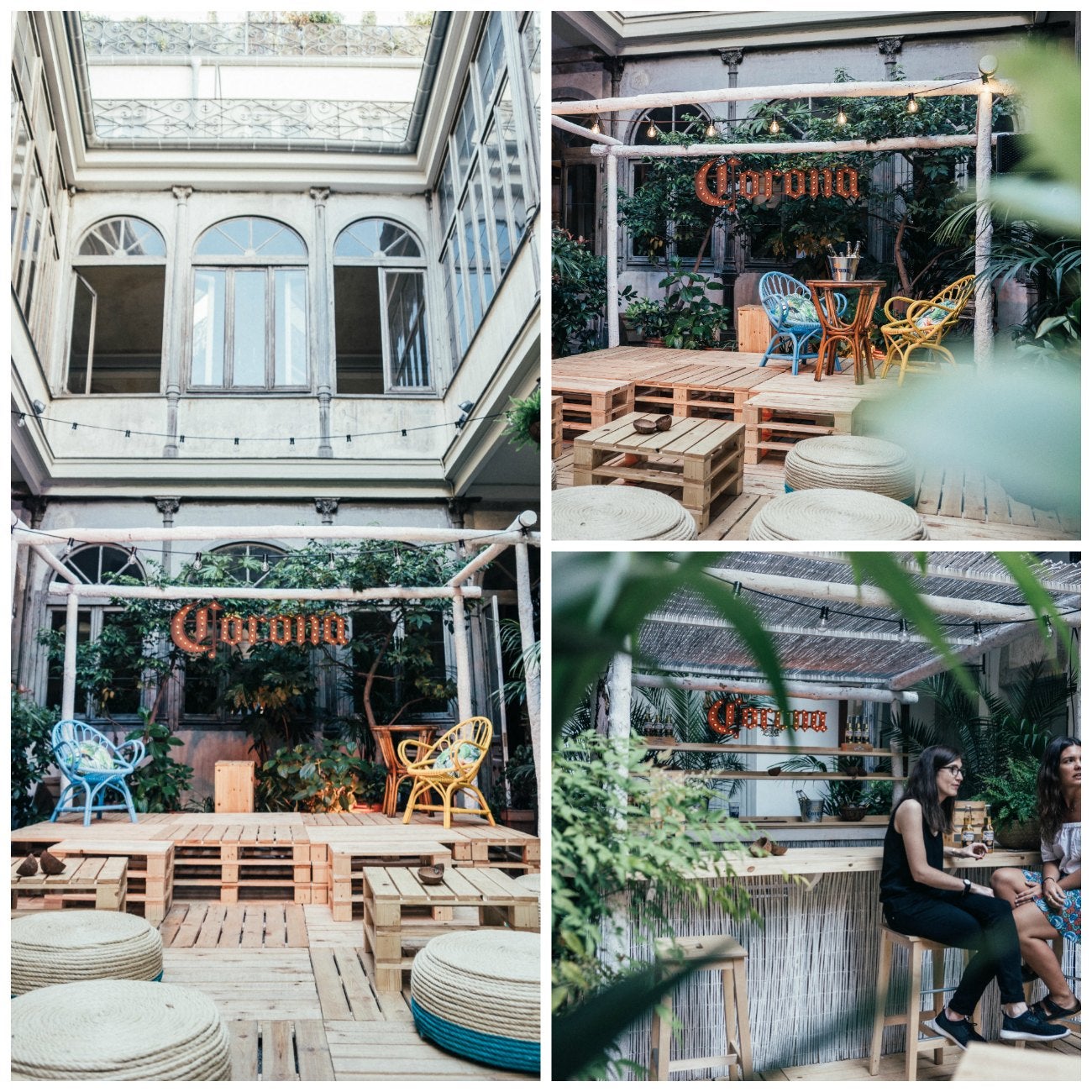 La Casa Corona es una terraza efímera en el corazón de Madrid (Calle San Mateo, 15) que hasta el próximo 10 de julio albergará una de las propuestas de ocio más variada y completa de la capital. Sin duda, merece al menos un par de visitas...