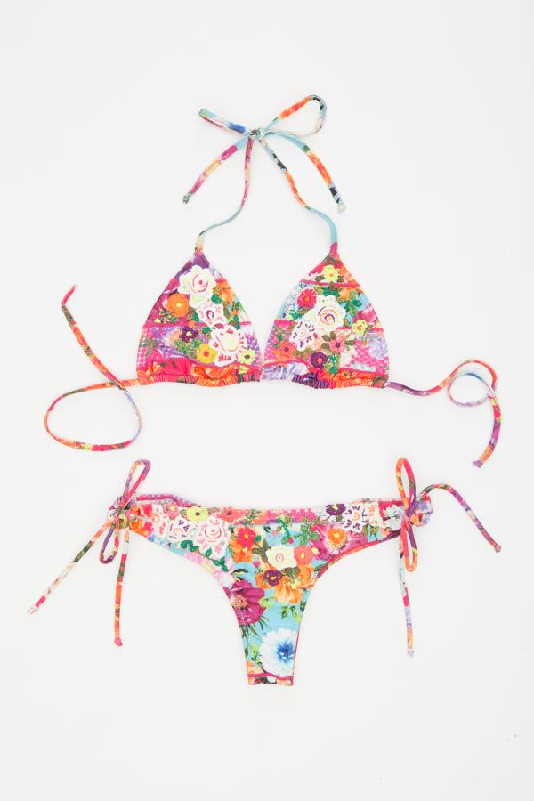 Uno de los modelos de estampado floral de la firma Agua Bendita. A la venta en Susuu.es (CPV).