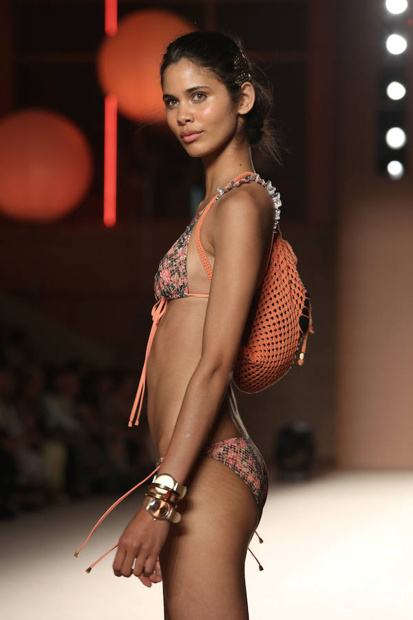 Uno de los biquinis que la firma ha subido a la pasarela catalana