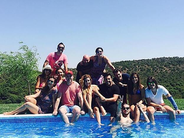 Galería. Algunos de los concursantes de 'Operación triunfo' en la quedada 15 años después.