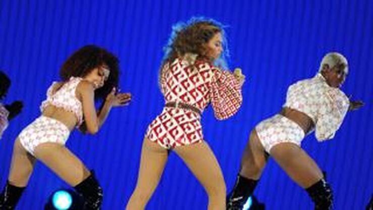 Fotos: Las fotos más sexys de Rihanna y Beyoncé en sus conciertos