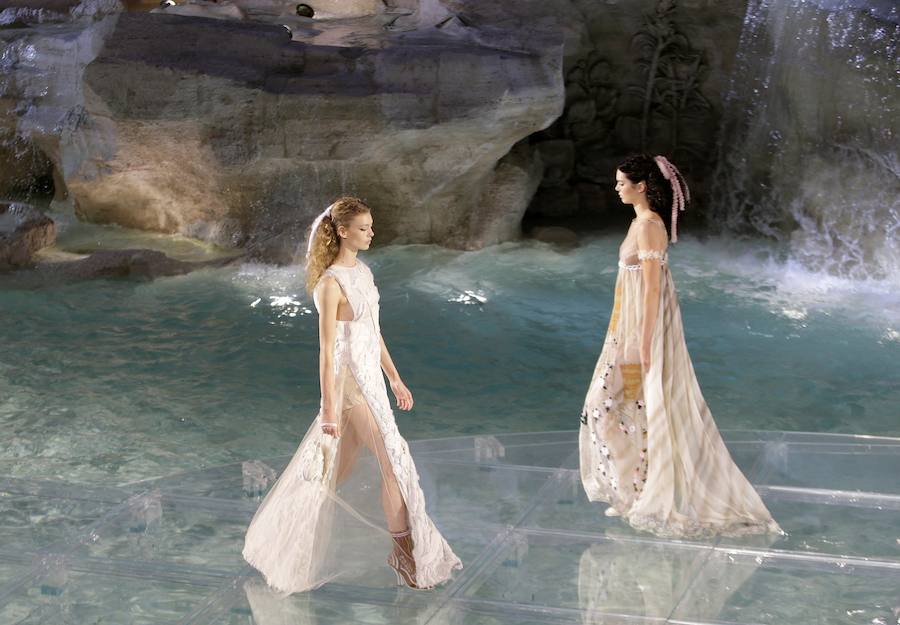 Algunas de las propuestas que pudieron verse en el desfile