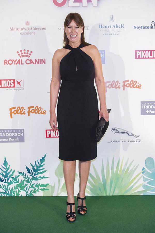 La actriz y directora siempre, comprometida con las causas solidarias.