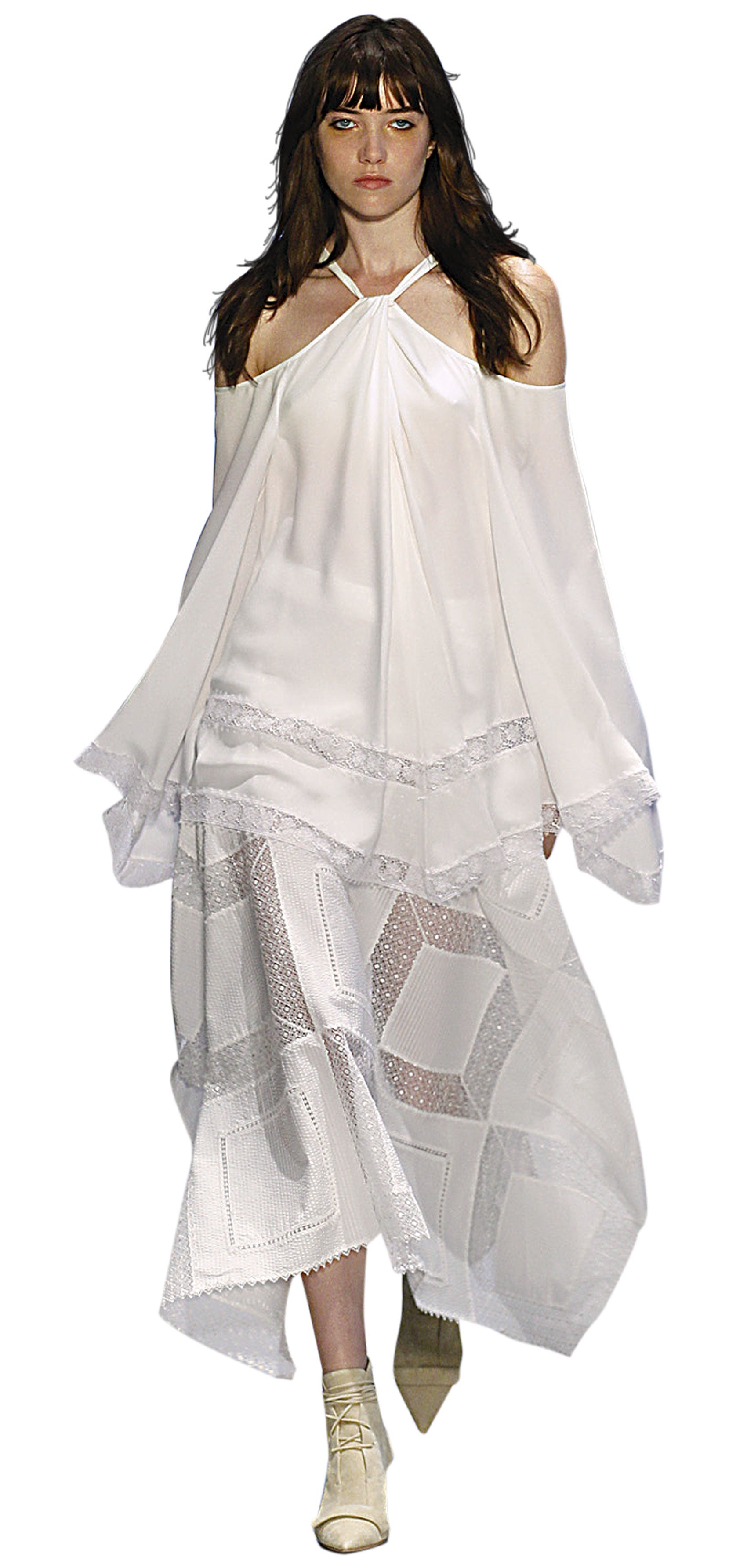 Hombros descubiertos de Dereklam.