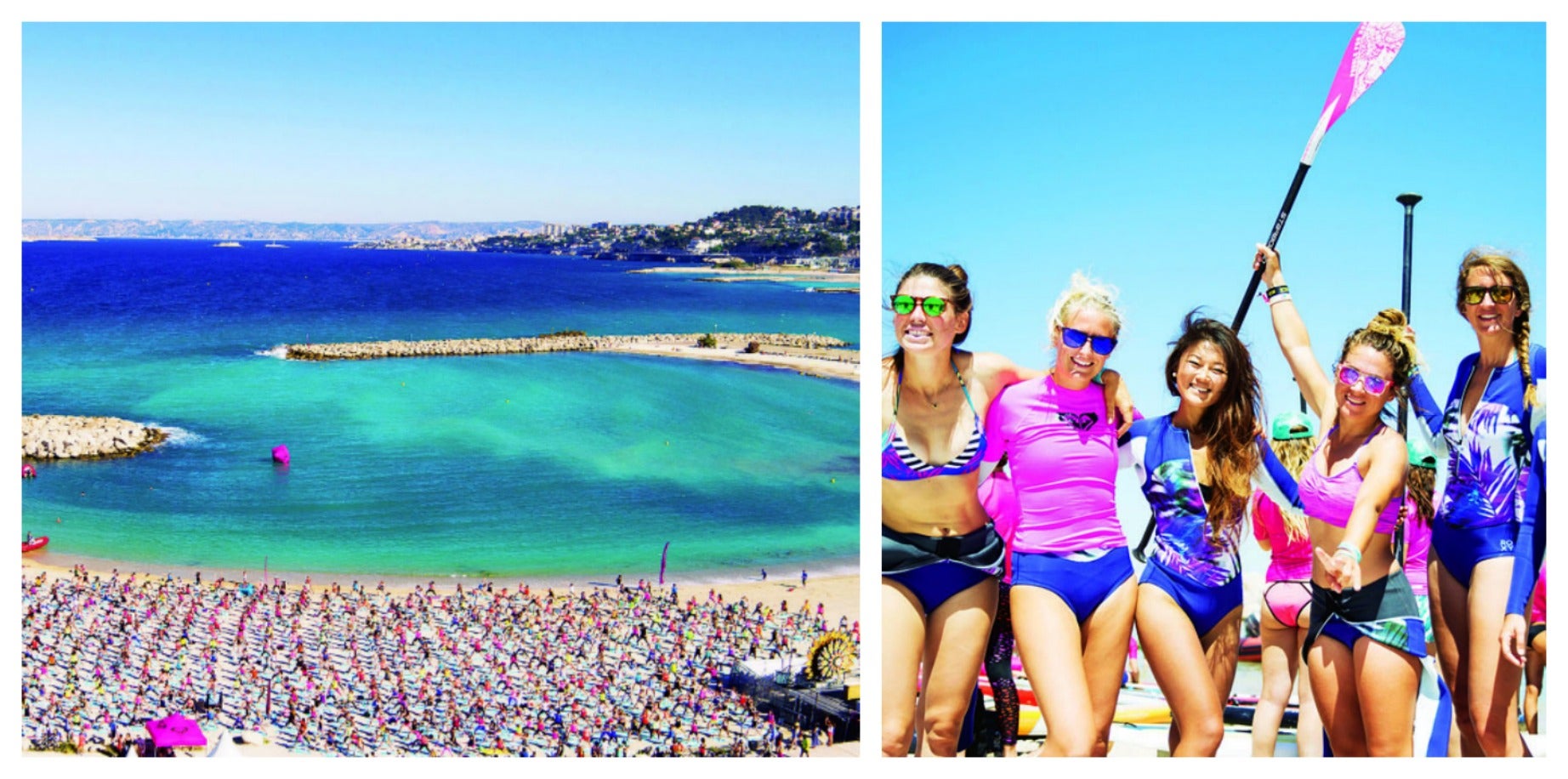 Roxy fitness llega a españa. Se trata de un evento solo para mujeres que pasará por San Sebastián (por la playa de Ondarreta) el próximo 7 de agosto. Un día en el que disfrutar del deporte al aire libre con una carrera, paddle surf y una multitudinaria clase de yoga sobre la arena. ¿Te apuntas al reto? roxy.com/roxyfitness