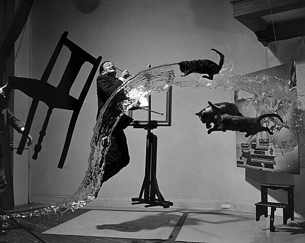 Salvador Dalí fotografiado por Halsman