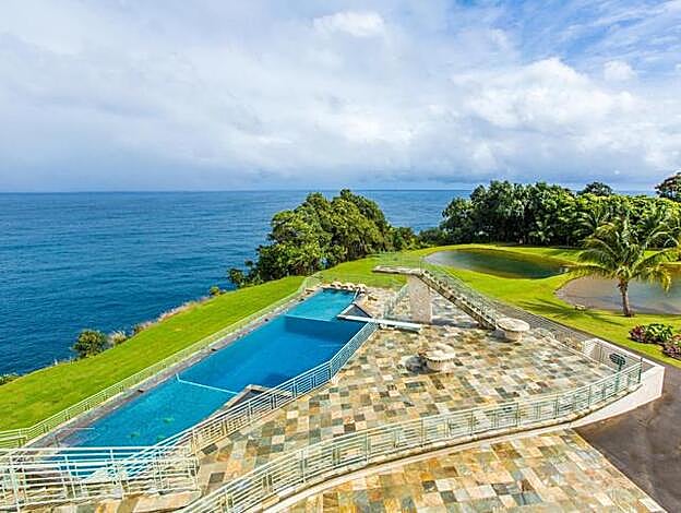 Galería. Detalle de la parte exterior de la mansión