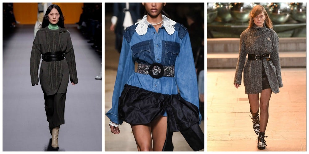 Olvídate de las prendas oversize y apuesta por marcar la silueta con este complement en clave maxi.