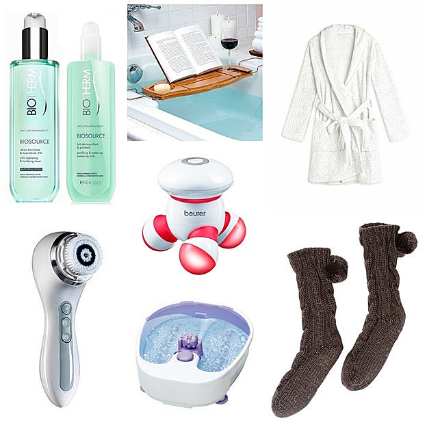 Productos para un spa en casa