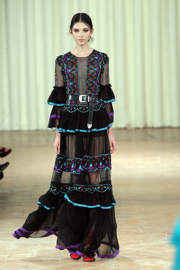 Una de las prendas de estilo boho que la diseñadora propone para la próxima temporada