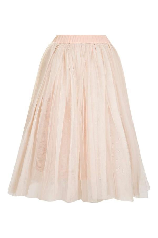 Una de las faldas de tul disponibles en la tienda de Topshop (Precio: 52 euros)