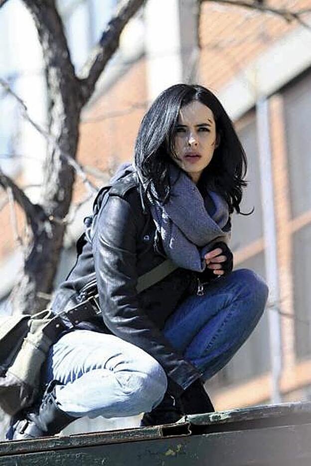 Jessica Jones (Krysten Ritter), la heroína de la serie homónima