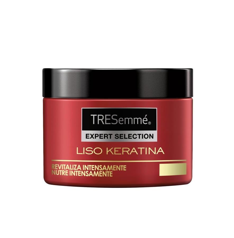 La keratina es el componente principal del cabello y la responsable de su fuerza y manejabilidad. Sin él el pelo se vuelve quebradizo, sin brillo y se encrespa con facilidad. Con esta mascarilla conseguirás controlar el encrespamiento hasta 48 horas. (5,39€)