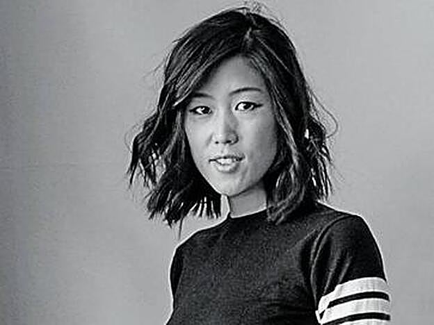 Laura Kim para Oscar d ela Renta.