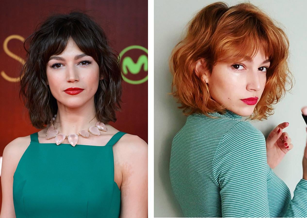 Hace unos días la actriz española sorprendió a sus seguidores en Instagram con un radical cambio de color: un cobrizo precioso y tendencia este otoño. Su piel clara y sus ojos castaños son perfectos para el color, aunque su castaño habitual también le sienta de maravilla.