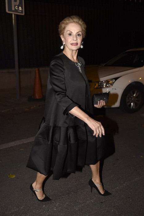 La diseñadora, como siempre, fue fiel al elegante minimalismo propio de su marca.