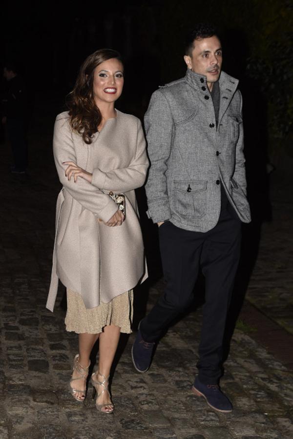 La actriz brilló (literalmente) con su look.