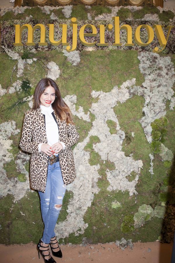 La actriz, modelo y presentadora de televisión, Mónica Hoyos, no se perdió el desfile de Novias Couture.