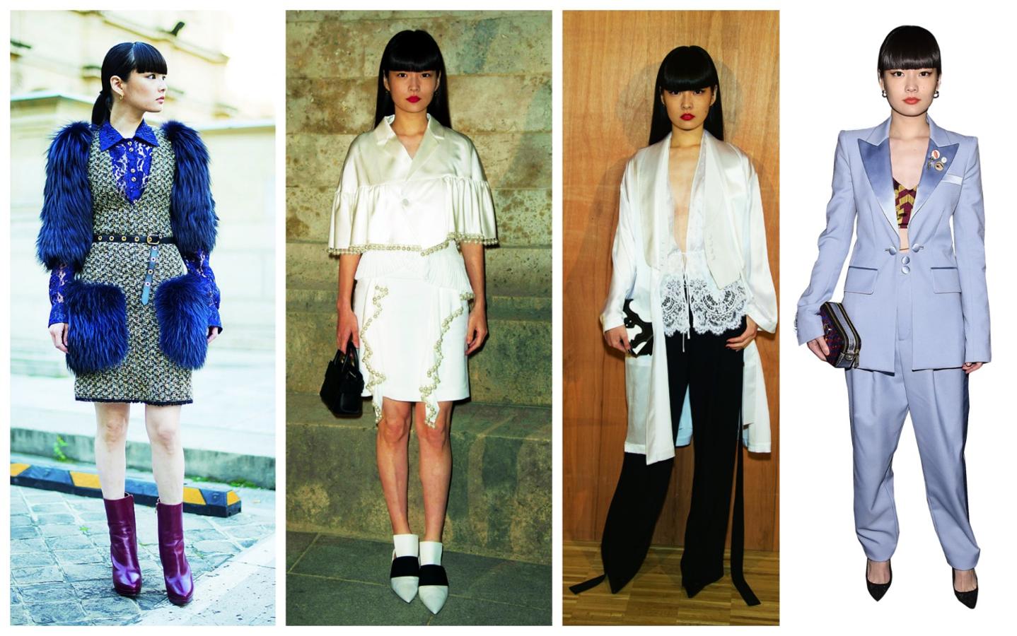 Puede que no te suene, pero esta modelo japonesa ha desfilado en París y ha protagonizado campañas para Givenchy y Kenzo. Saltó a la fama gracias a un programa de nuevos talentos y hoy es una habitual del street style. Nos encanta su mezcla: físico asiático y gusto europeo.