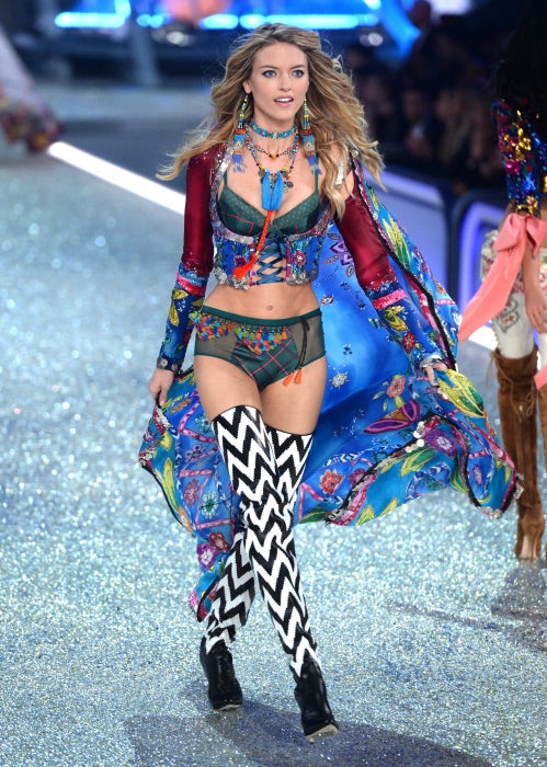 Martha Hunt o el mayor catálogo de estampados del mundo.