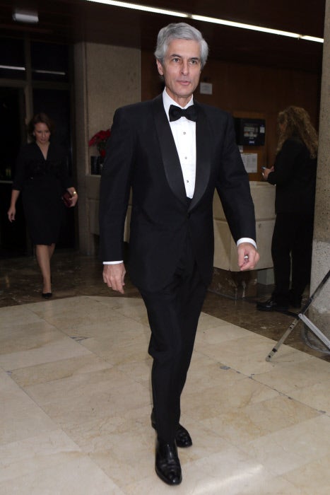 El político no faltó a la cita.