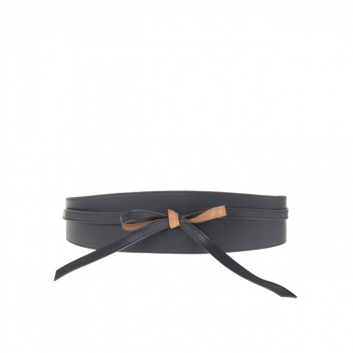 Cinturón tipo fajín en azul de Parfois (9.99 euros)