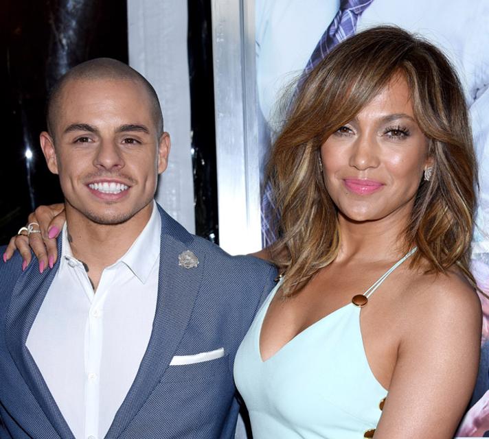 Jennifer Lopez y Casper Smart.