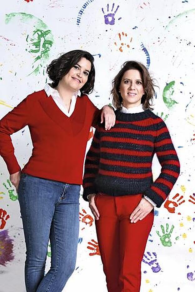 Arantxa Garay-Gordovil, presidenta, y Paula de la Rocha, gerente de la Fundación Alas.