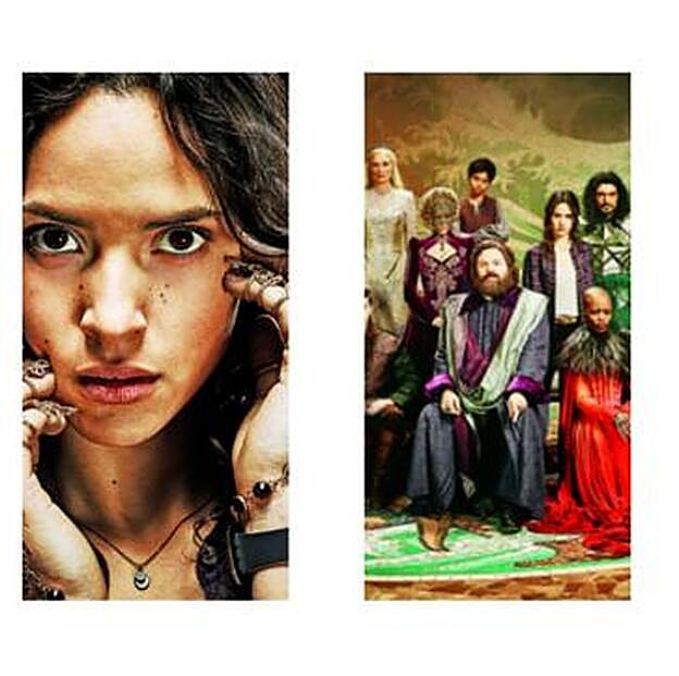 Adria Arjona (Dorothy) y el reparto al completo