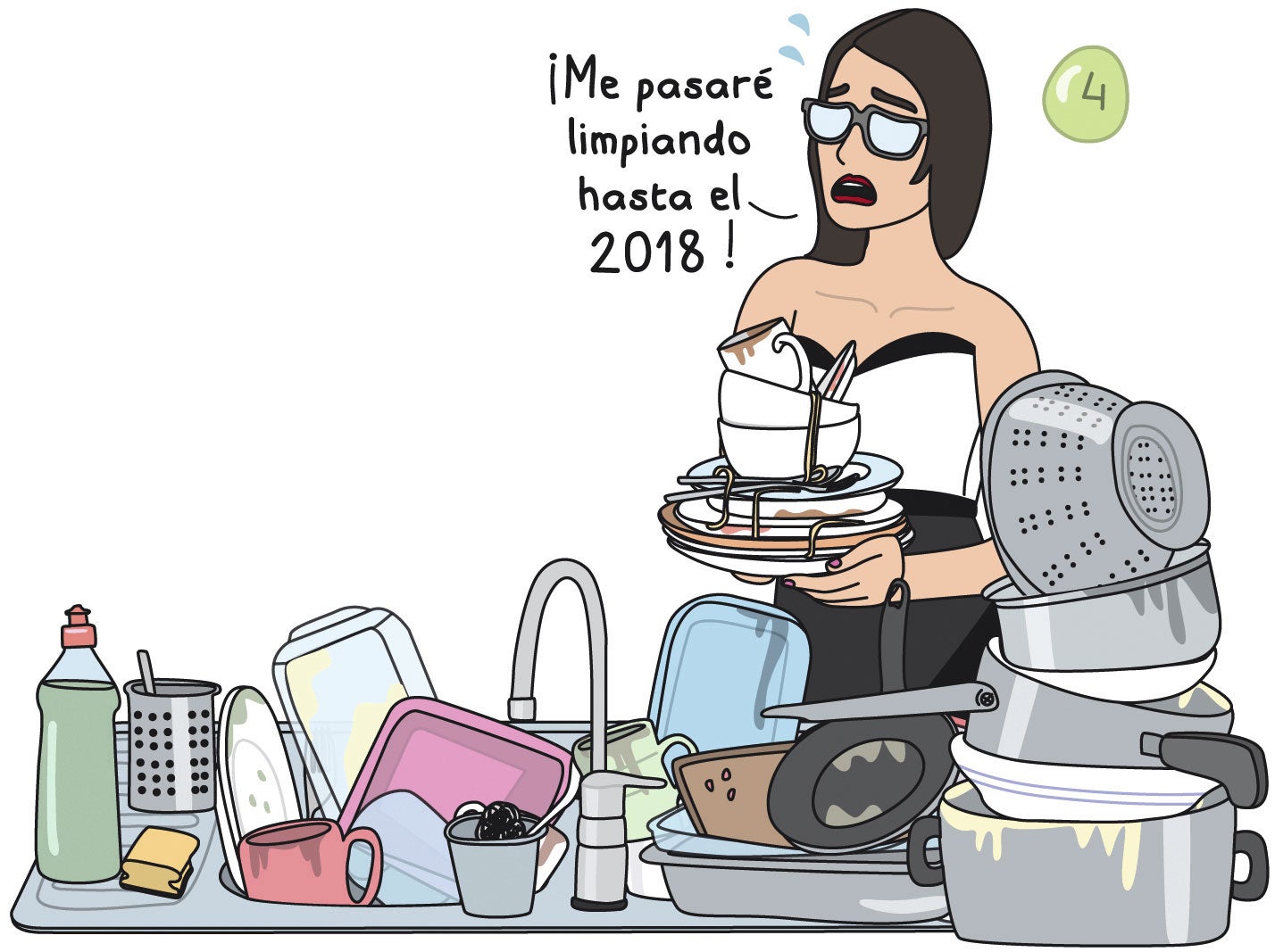 Un plan que gana enteros a medida que el cuerpo gana años es abrazar el plan indoor: cena y fiesta en tu piso. ¿Las ventajas? Eliges el menú (estás legitimada como anfitriona para comer croquetas en las campanadas si gustas), eliges la música (estás legitimada como anfitriona para bailar la lambada encima de la mesa), eliges la hora de cierre y, lo más importante, eliges los invitados. Los inconvenientes los descubres el 1 de enero cuando te asomas a la cocina.