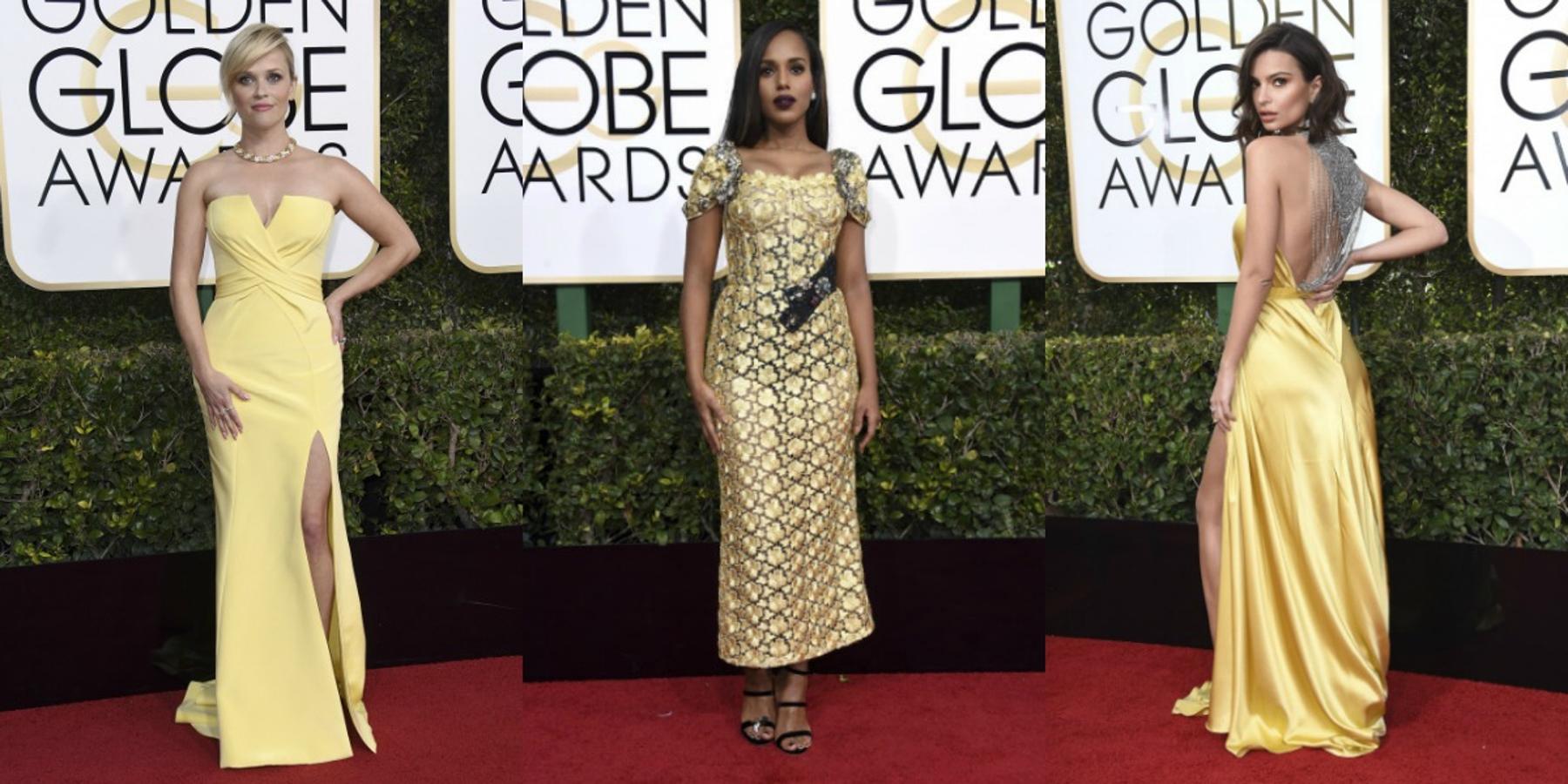 Limón, sorbete... el amarillo, en todas sus versiones, llenará de luz la próxima primavera verano como lo propusieron Chloé, Bottega Veneta y Gucci, Reese Witherspoon, Emily Ratajkowski y Kerry Washington se han adelantado a la tendencia y ya lo han lucido en la gala.