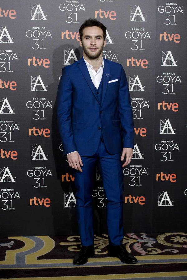 Ricardo Gómez, nominado como Mejor actor revelación por '1898. Los últimos de Filipinas'.