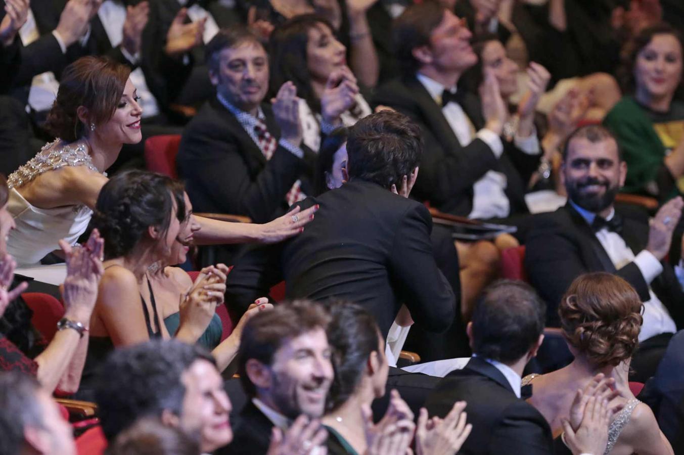 Raúl Arévalo se acordó de ella después, durante su discurso al recoger su Goya como Mejor director novel.