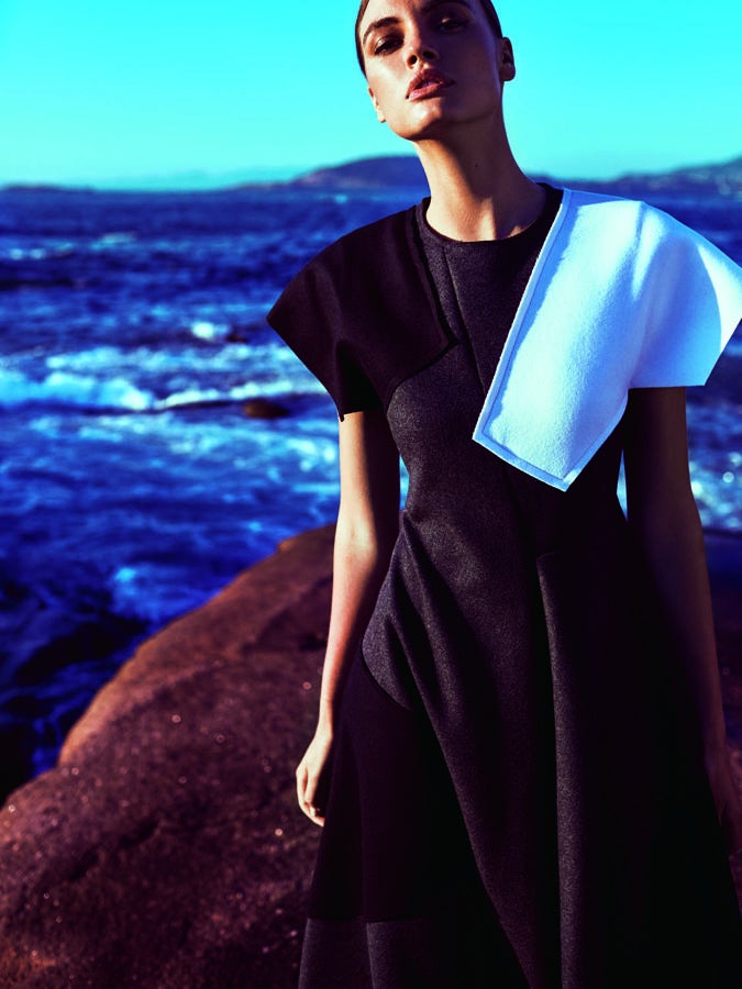 Vestido de Max Mara.