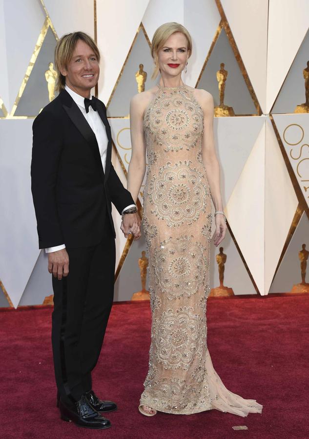 Otra de las grandes parejas de la noche, Nicole Kidman y Keith Urban.