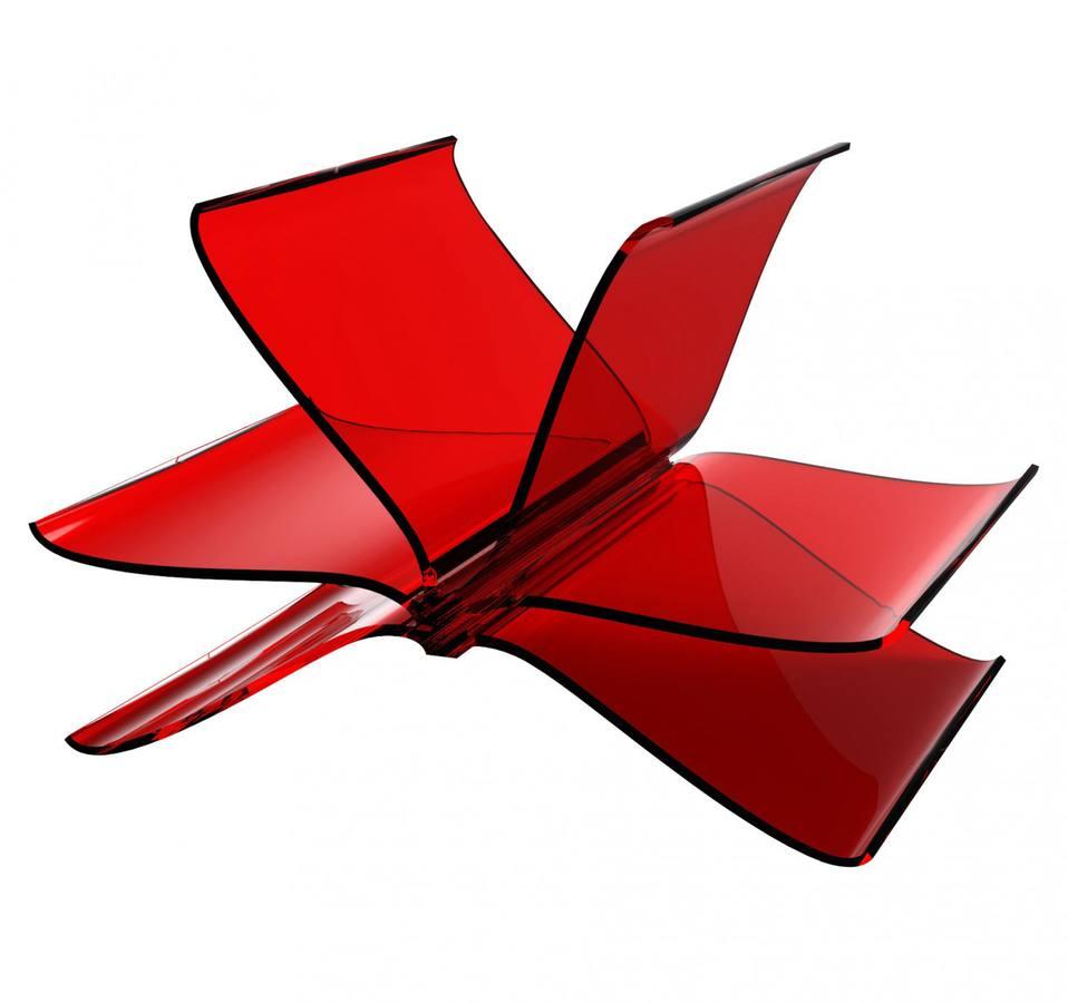 Una ráfaga de viento y una revista son la inspiración para el Front Page, que ha diseñado el estudio sueco Front para Kartell. kartell.com.