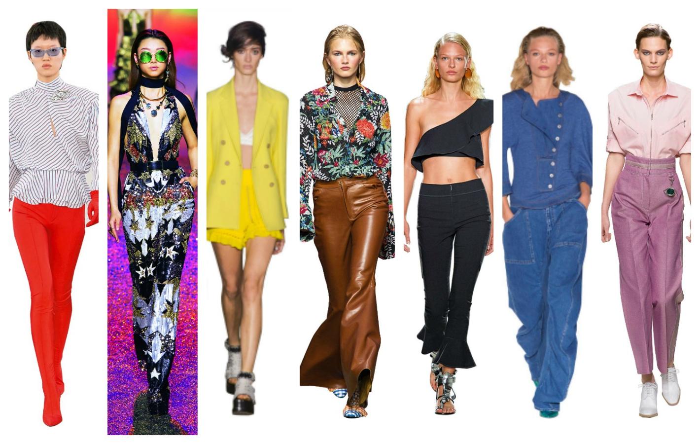 Esta primavera no podrás prescindir del pantalón. Llegan leggings, con cinturilla alta, boxer, acampanados, oversize, con volantes e incluso monopantalón. ¿Cuál de los siete magníficos es el tuyo? Balenciaga, Elie Saab,Phillip Lim, House of Holland, Isabel Marant, Stella McCartney y Hermès.