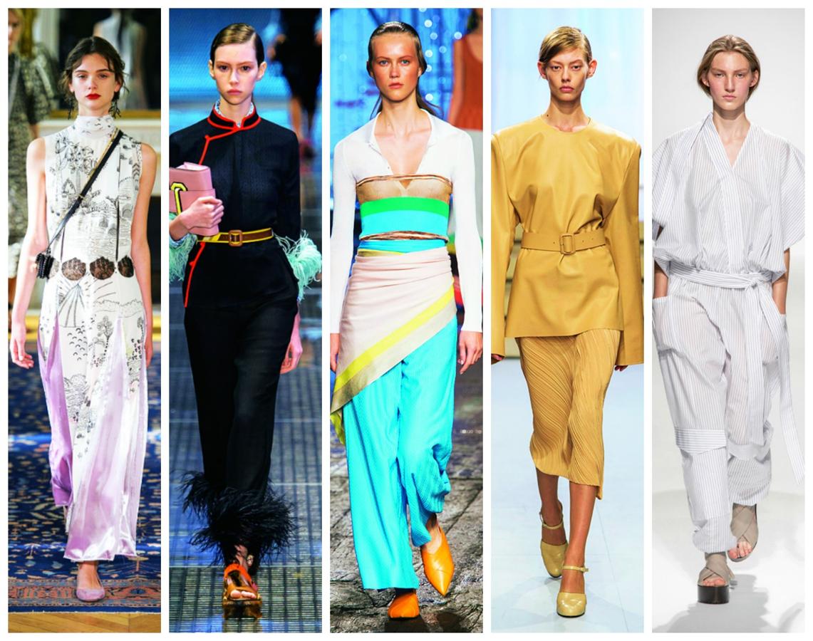 Los grandes mercados asiáticos (Japón, China, Corea...) hacen que las firmas no se olviden de ofrecer propuestas con líneas depuradas, colores suaves, estampados poéticos, tejidos cómodos. La propuesta oriental sigue en alza. Valentino, Prada, Missoni y Jil Sander.