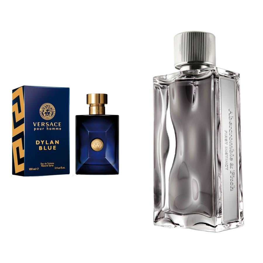 Alta intensidad, fuerza, potencia y resistencia. Son hombres que se retan a sí mismos cada día y que requieren fragancias tan singulares como ellos. Con acordes sorprendentes, como el de hojas de higuera y madera de papiro de Dylan Blue, o el de gin &amp; tonic con melón kiwano de First Instinct. Dylan Blue de Versace (83,50 euros). First Instinct de Abercrombie &amp; Fitch (75 euros).