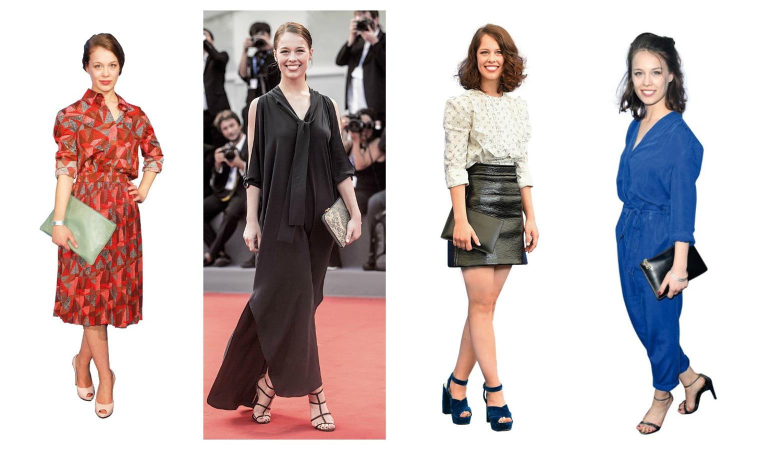 Dicen los críticos que esta joven actriz alemana puede ser la Jennifer Lawrence europea y su papel en Frantz, la última película de Fraçois Ozon, lo atestigua. Mientras, fichamos sus looks de día, en los que mezcla estilos, y los de alfombra roja, amplios y vaporosos. ¿Sus favoritos? Dior y Chanel.