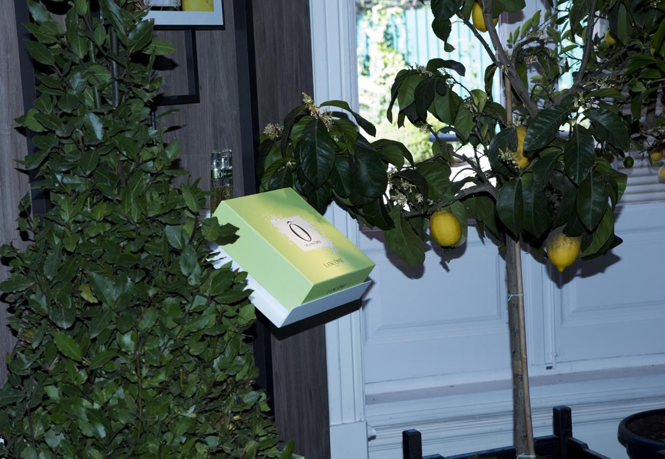 Con el lema 'Díselo con flores' el recorrido en La Maison Lancôme se iniciaba en una pequeña floristería que rendía tributo a los principales perfumes de la frima francesa.