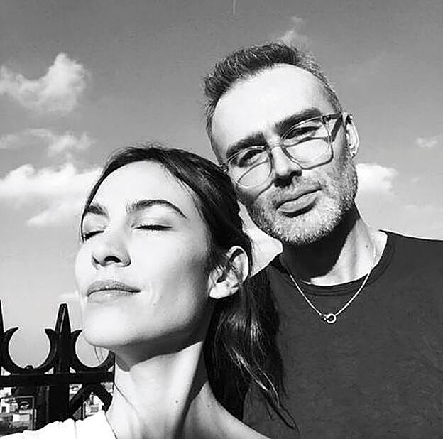 George Northwood y Alexa Chung