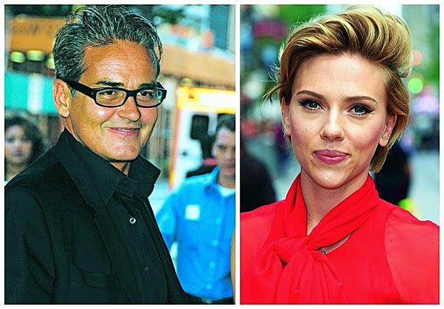 Oribe Canales y Scarlet Johansson. Si una celebrity quiere cambiar de look se pone en manos de Oribe. Tienen la garantía de acierto.