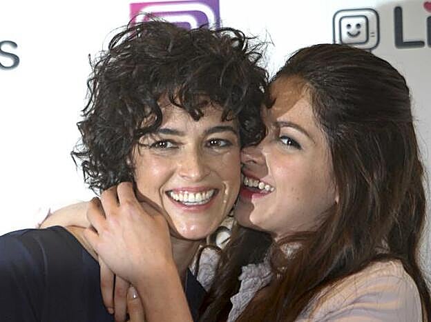 Madre e hija ha demostrado la gran complicidad que tienen.