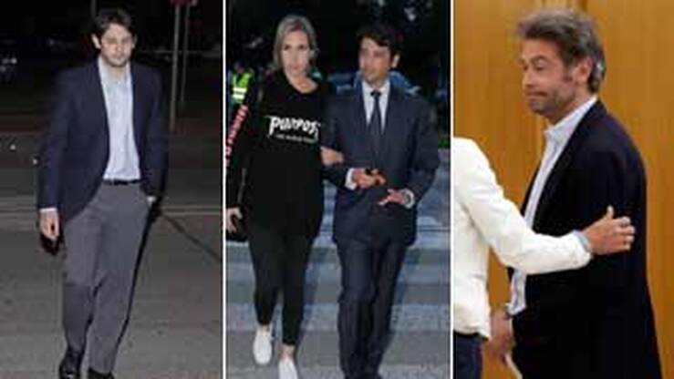 Fotos: Los hijos de Palomo Linares lloran su muerte rodeados de amigos