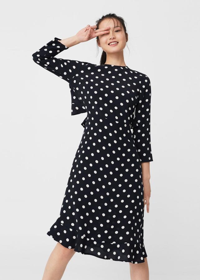 En negro y blanco, la versión de Mango