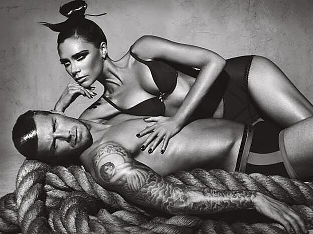 La campaña en la que los Beckham participaron juntos, la más sensual